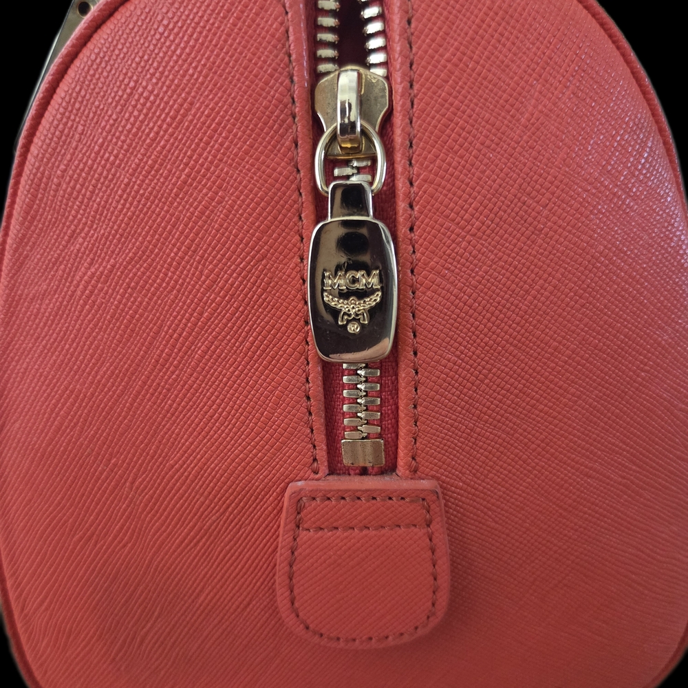 MCM Orange Women's Handbag - Picture 5 of 10